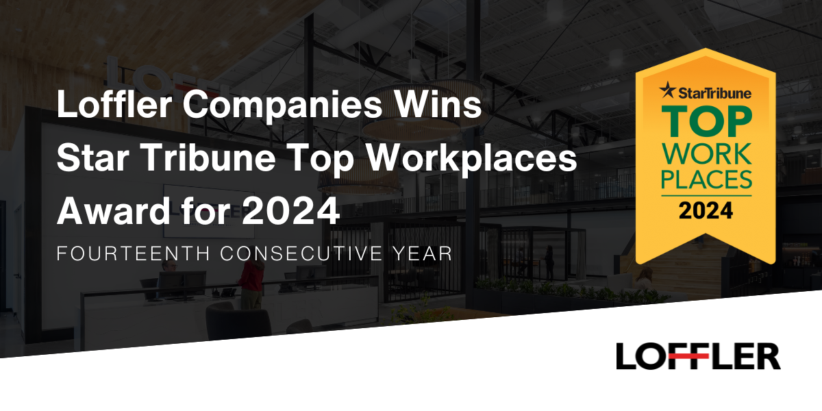 Star Tribune names Loffler Companies a 2024 Top Workplace for